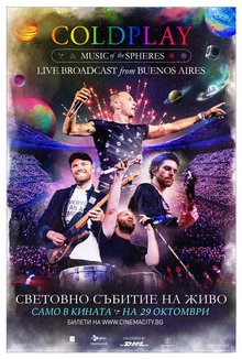 Coldplay Live Broadcast From Buenos Aires poster