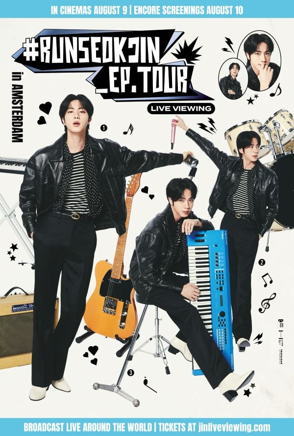 #RUNSEOKJIN_EP.TOUR in AMSTERDAM poster