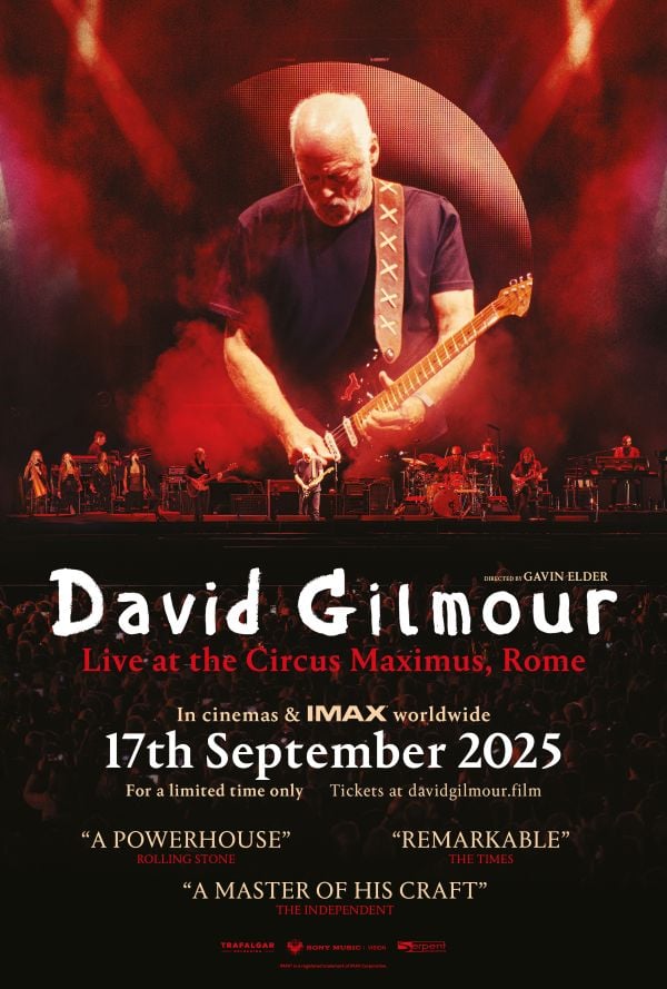David Gilmour Live at the Circus Maximus poster