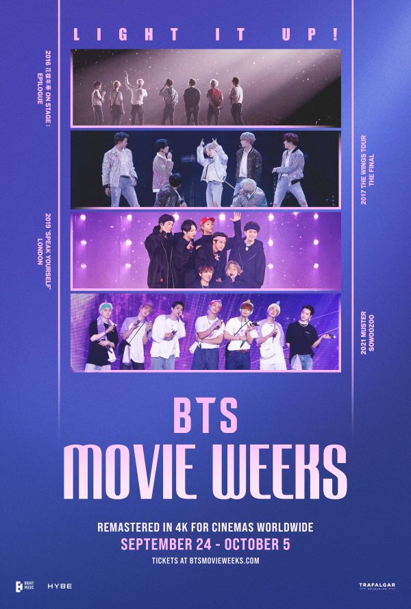 BTS 2016 & 2017 Concert Marathon poster