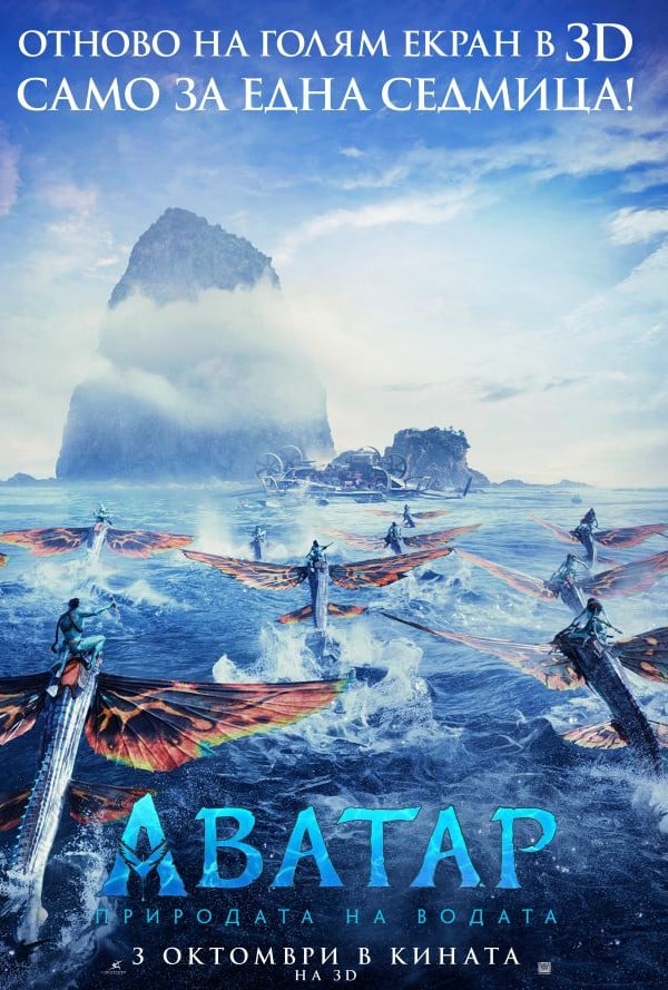 Аватар: Природата на водата poster
