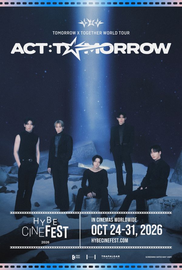 HYBE CINE FEST 2026: TOMORROW X TOGETHER WORLD TOUR 'ACT : TOMORROW'